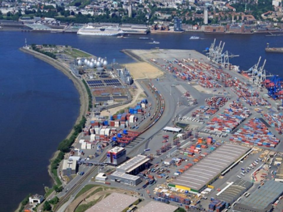 HHLA Container Terminal Tollerort in Hamburg