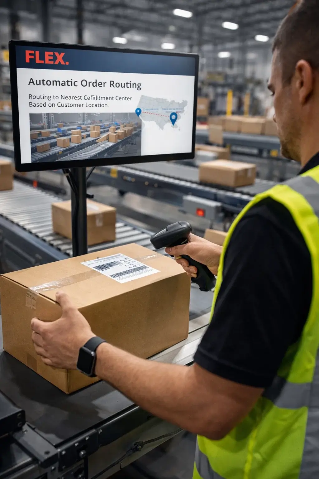 Reverse logistics returns inspection in 3PL warehouse