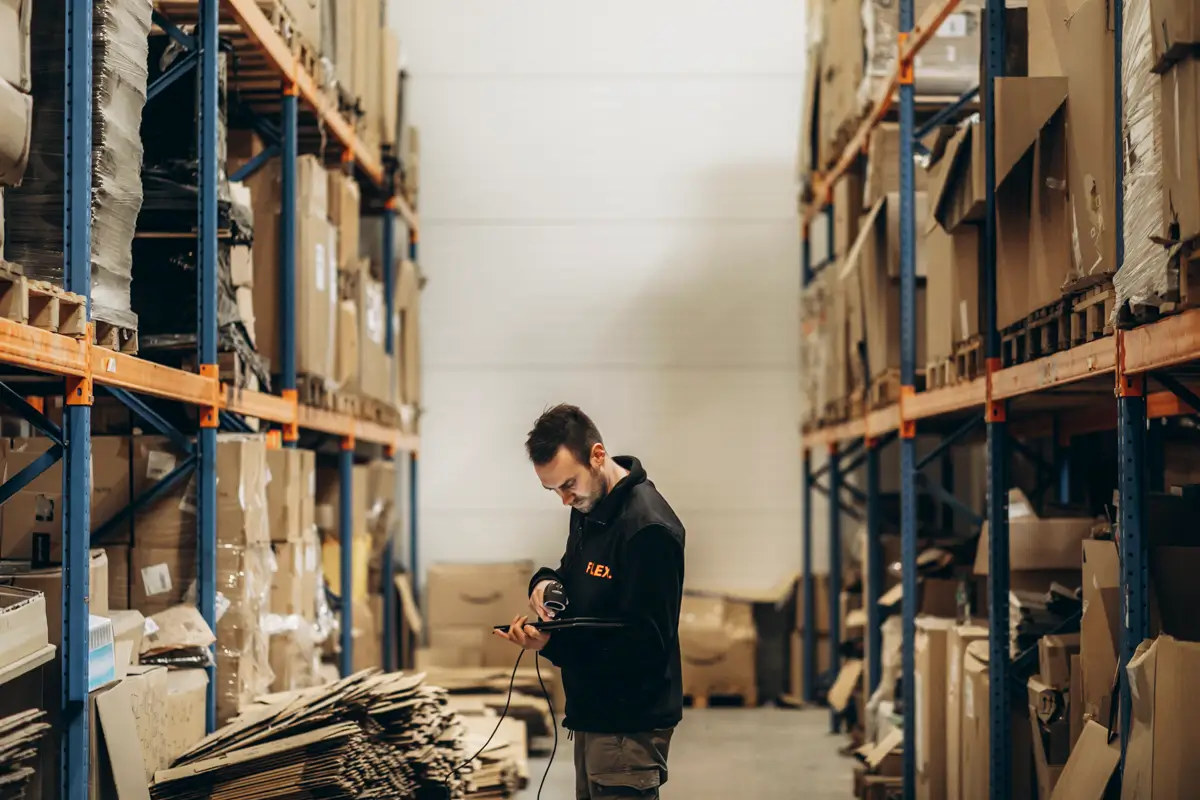 Commercial invoice and customs declaration paperwork